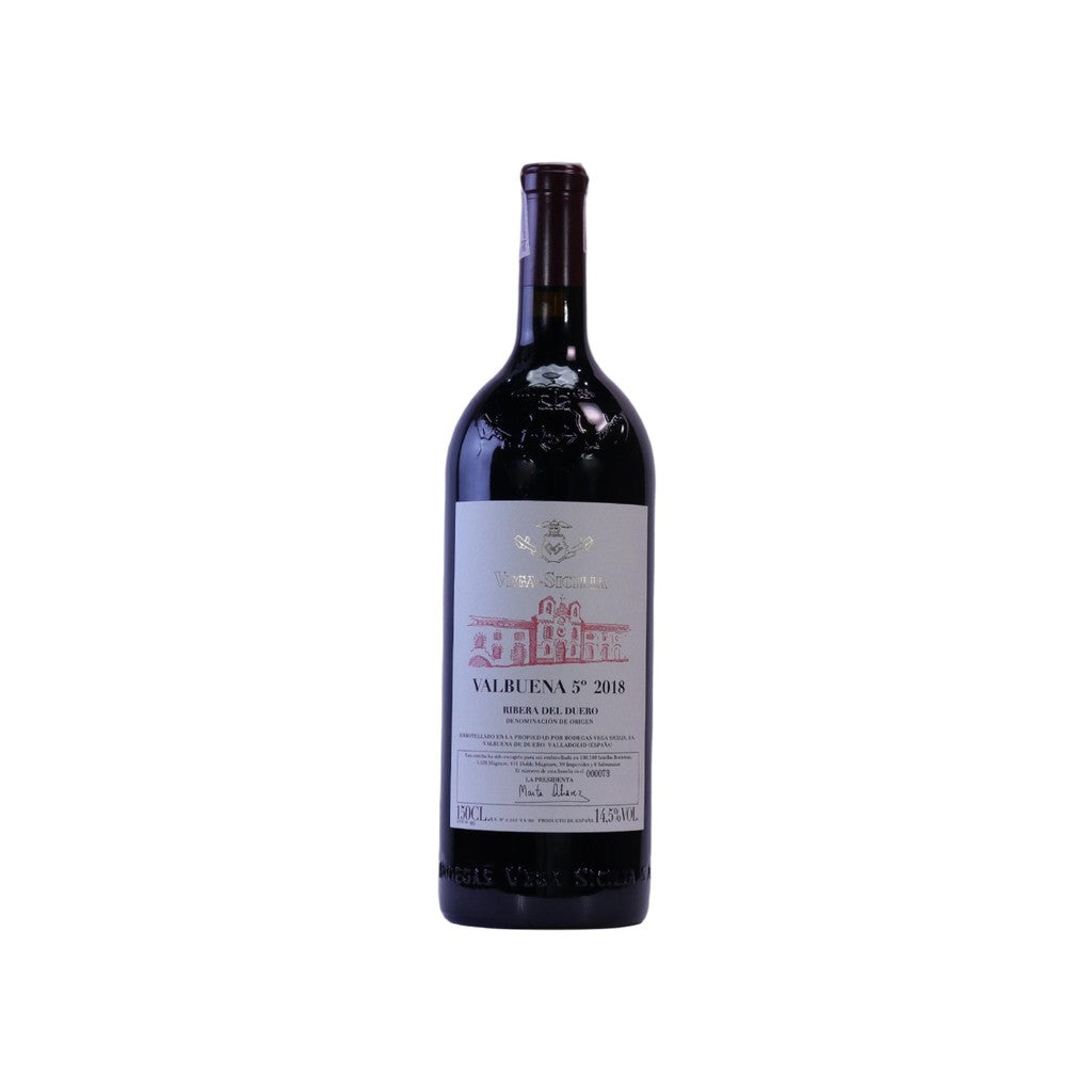 Vega Sicilia Valbuena 5 2018 1,50L - Disponible en Licorería Grand Gourmet Caracas