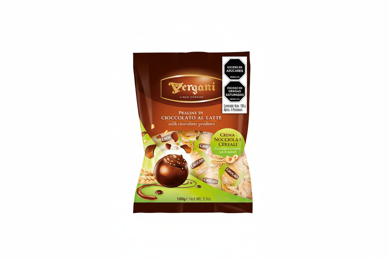 Vergani Bs Chocao L.CR.N.CERG.100g E Vas - Comprar online en Grand Gourmet Caracas con delivery