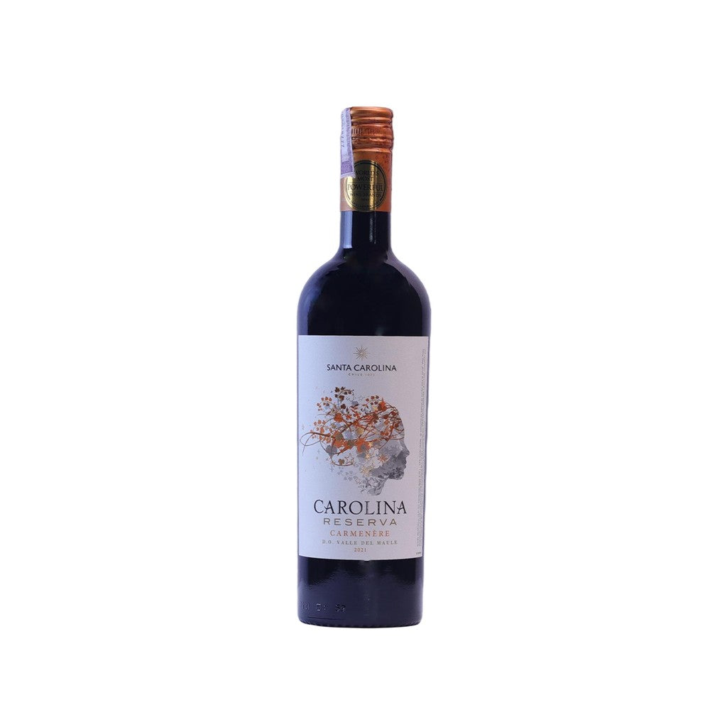 Vino Carolina Reserva Carmenere 2021 750ml - Disponible en Licorería Grand Gourmet Caracas