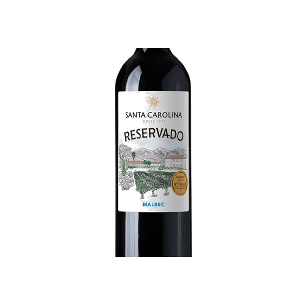 Vino Santa Carolina Reservado Malbec 750ml - Disponible en Licorería Grand Gourmet Caracas