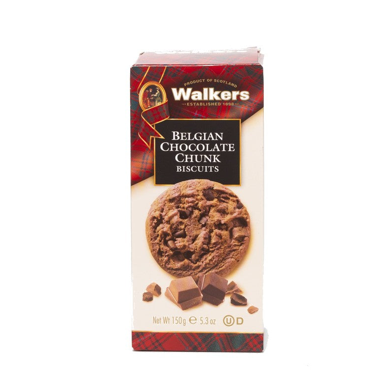 Walkers Cookies Con Chips De Chocolate Belga 150g - Comprar online en Grand Gourmet Caracas con delivery