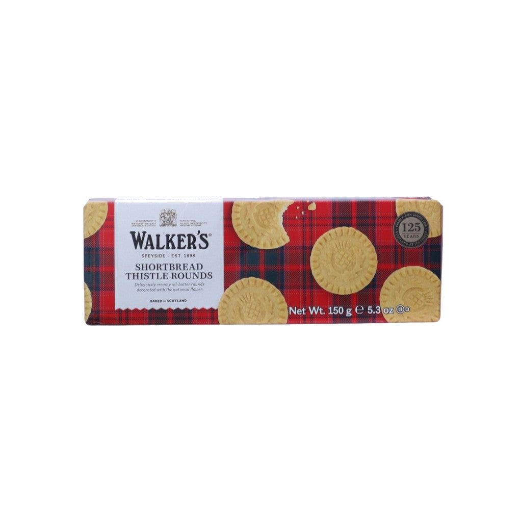Walkers Shortbread Rounds 150g. - Disponible en Licorería Grand Gourmet Caracas