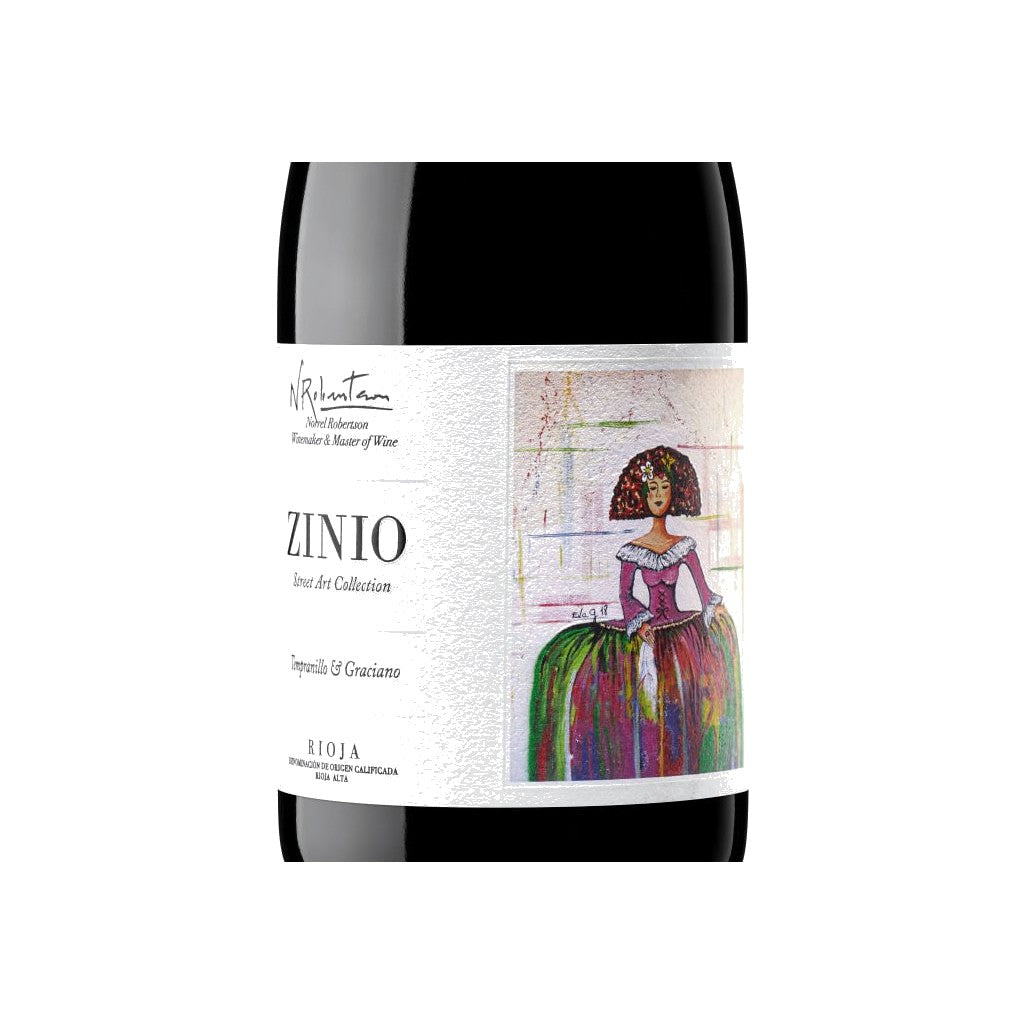 Zinio Colec Street Art Tempranillo & Graciano 750ml - Disponible en Licorería Grand Gourmet Caracas