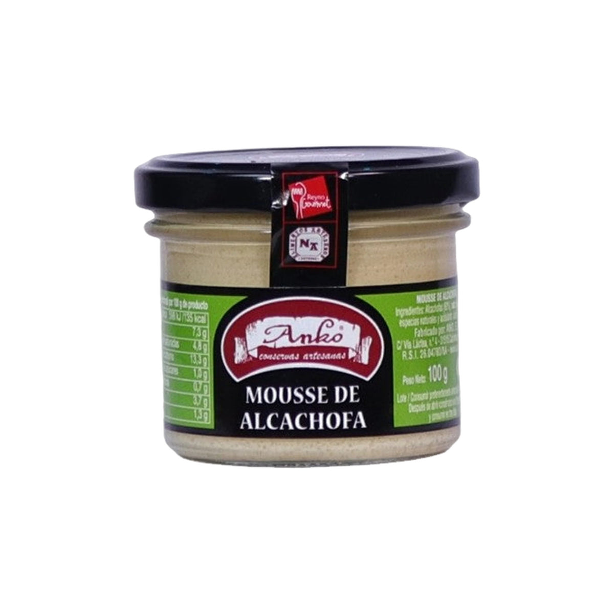 Anko Mousse DE Alcachofa 125ml