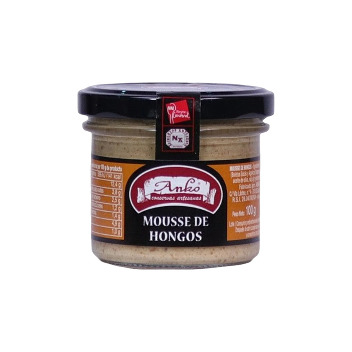 Anko Mousse DE Hongos 125ml