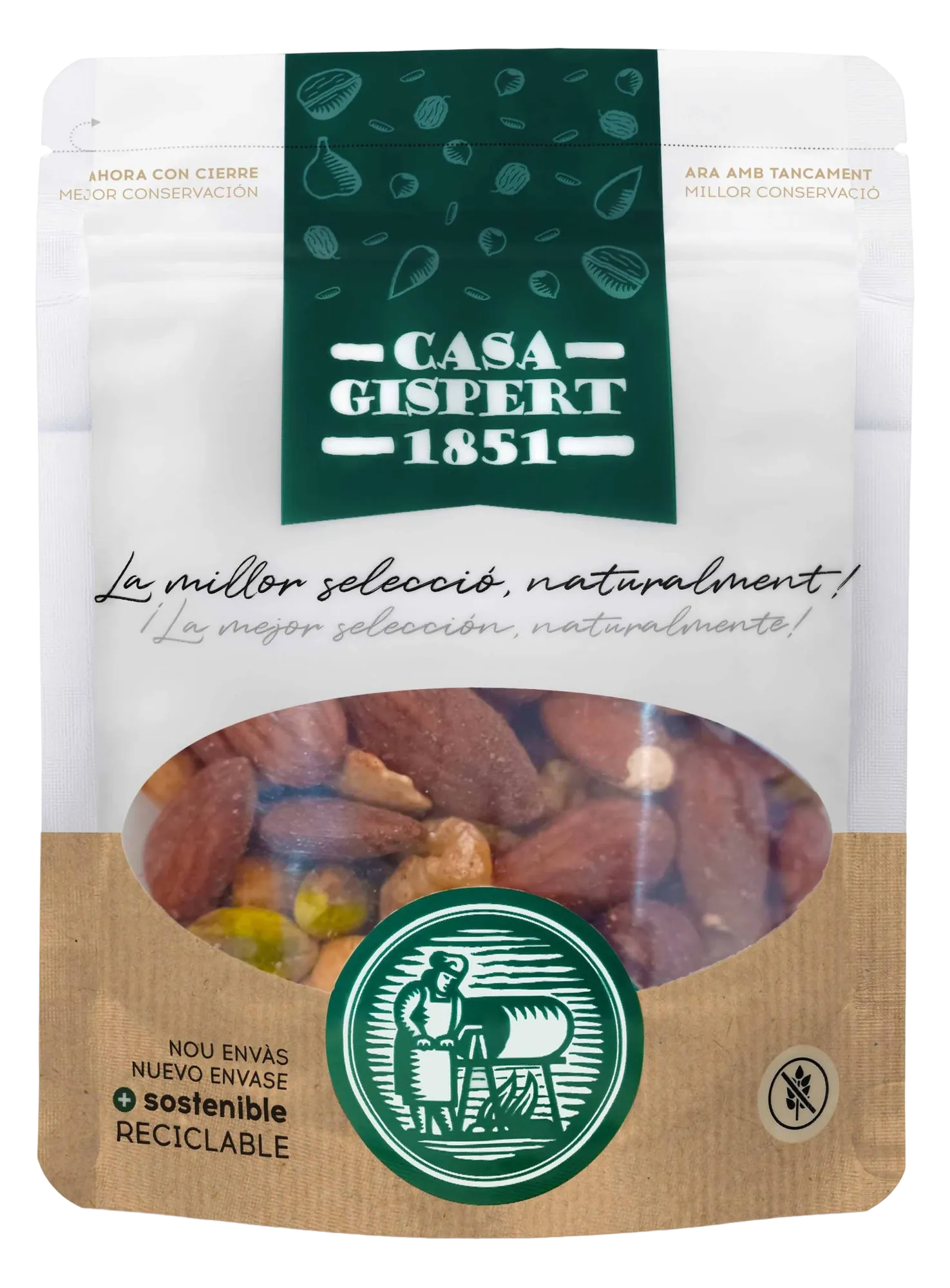 Casa Gispert Cocktail DE Frutos Secos 125G