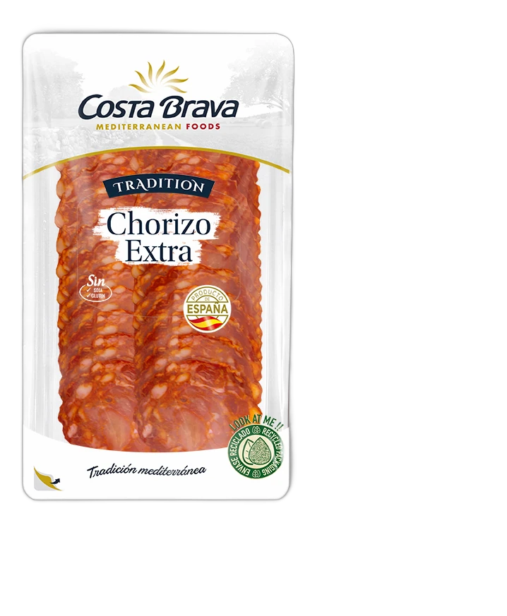 Costa Brava Chorizo Extra Loncheado 100 G