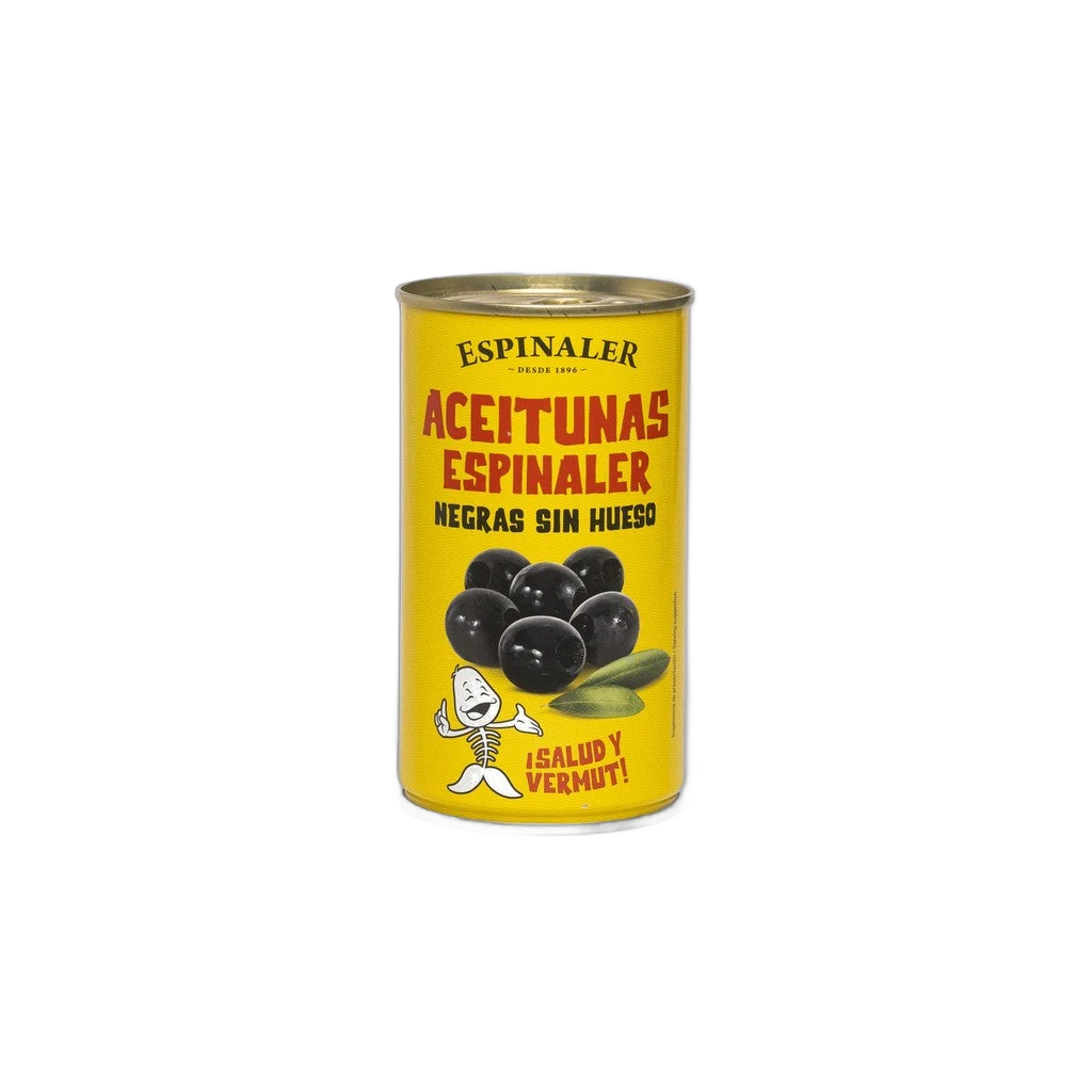 espinaler-classic-olivas-negras-sin-hueso-350g