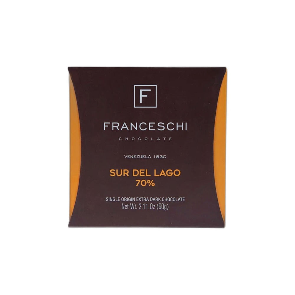 Franceschi Chocolate Tableta Sur Del Lago 60g 70%