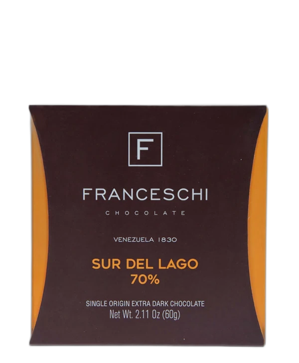 Franceschi Chocolate Tableta Sur Del Lago 60g 70%