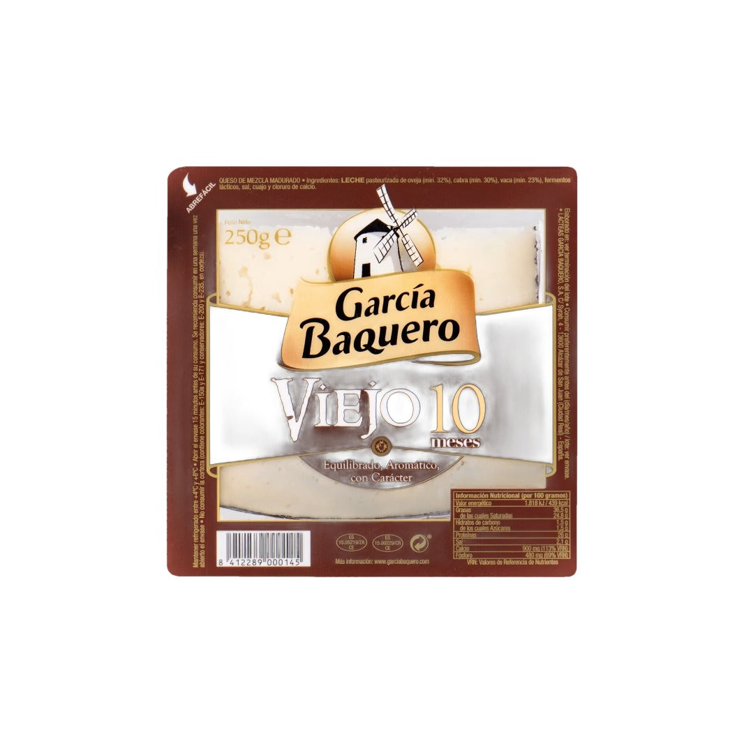 Garcia Baquero Manchego 10 M Cuña 250 G