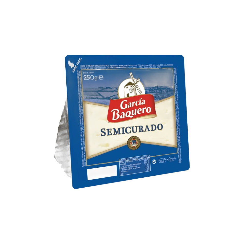 Garcia Baquero Manchego Semicurado Cuña 250 G