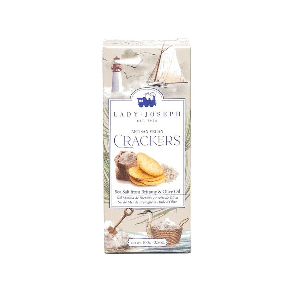 Lady Joseph Crackers Sal Marina y Aceite de Oliva 100 g