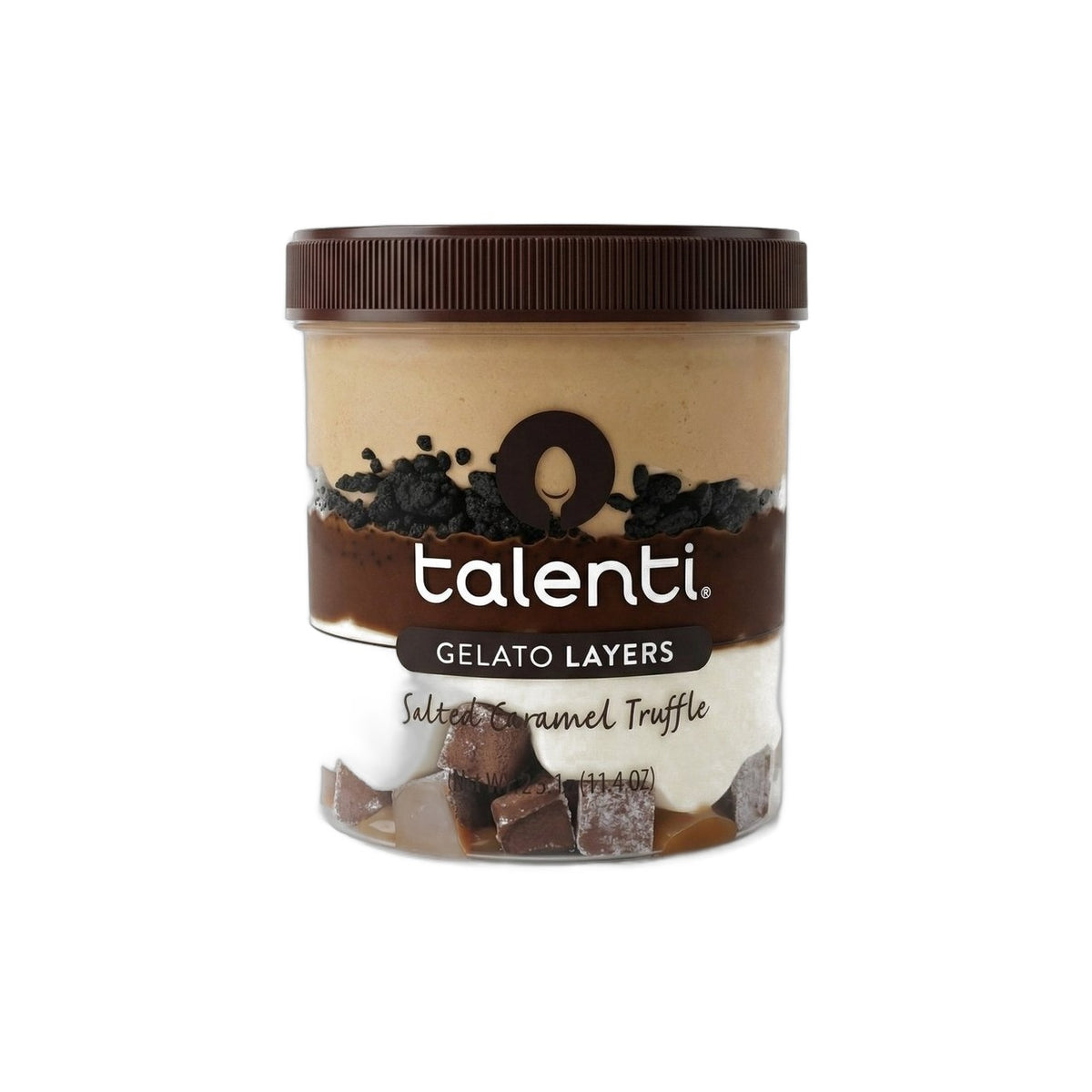 Talenti Gelato Layers Salted Caramel Truffle 473ml - Comprar online en Grand Gourmet Caracas con delivery